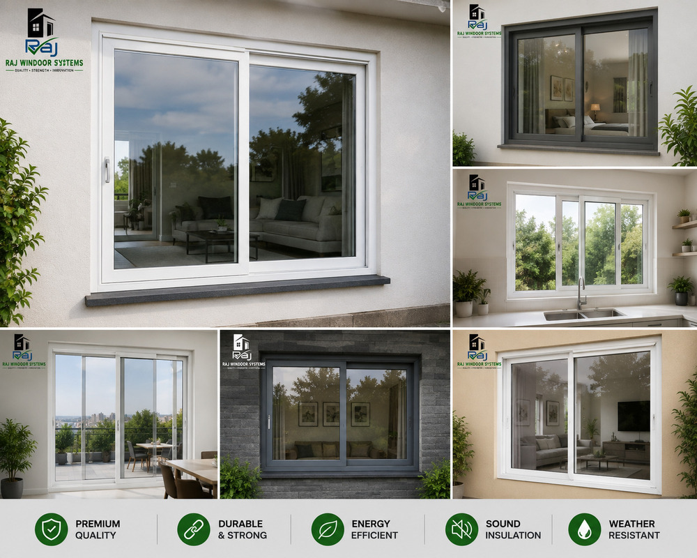 Slider upvc Window