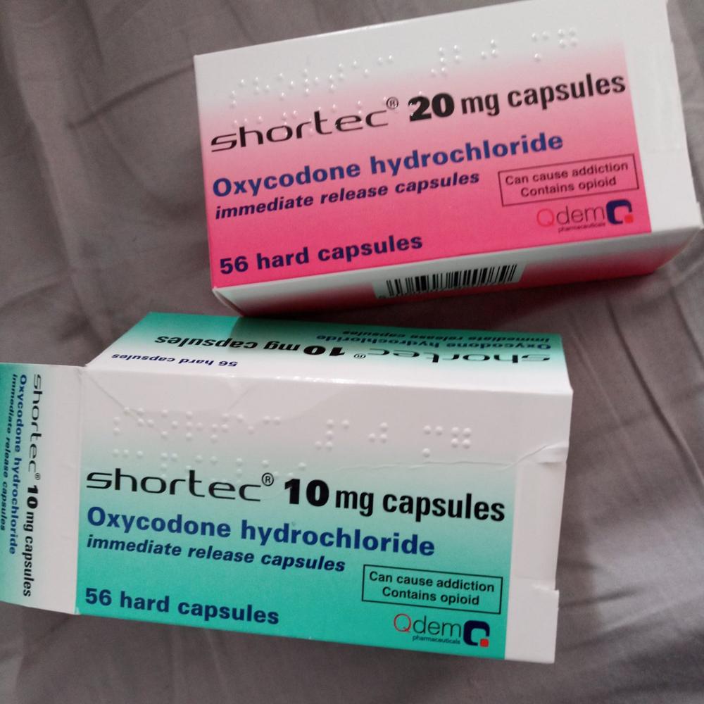 Shortec Oxycodone 40mg tabs