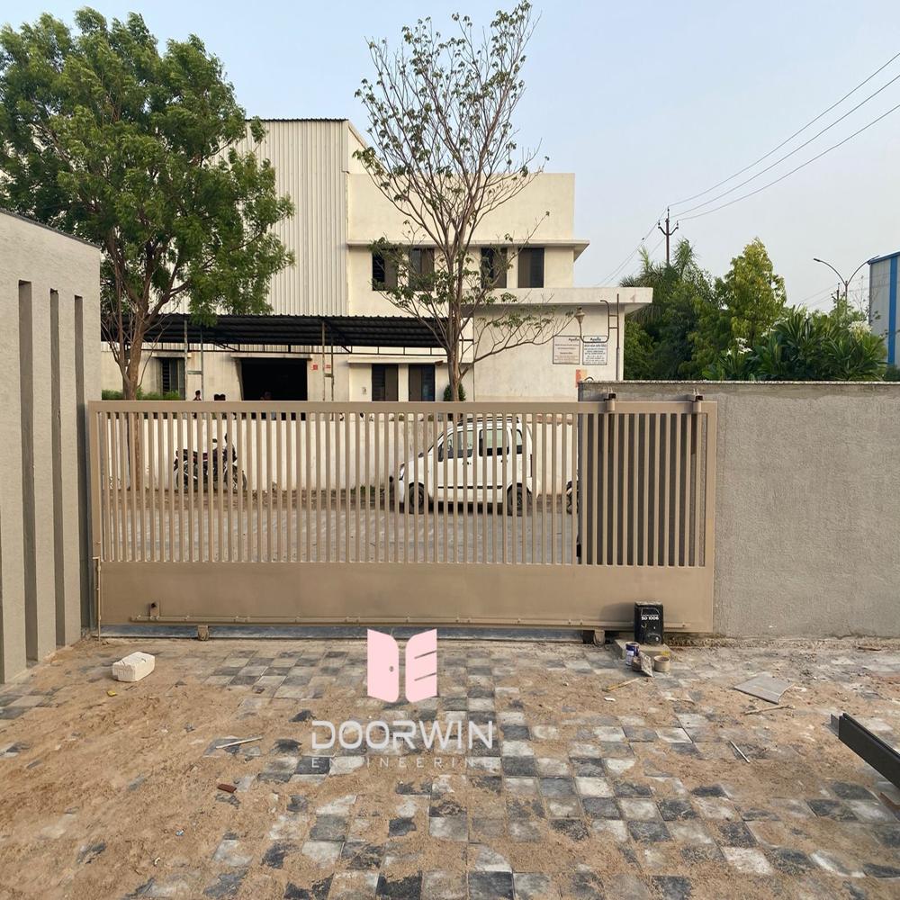 Mild Steel Automatic Swing Gate - Frame Material: Galvanized Sheet