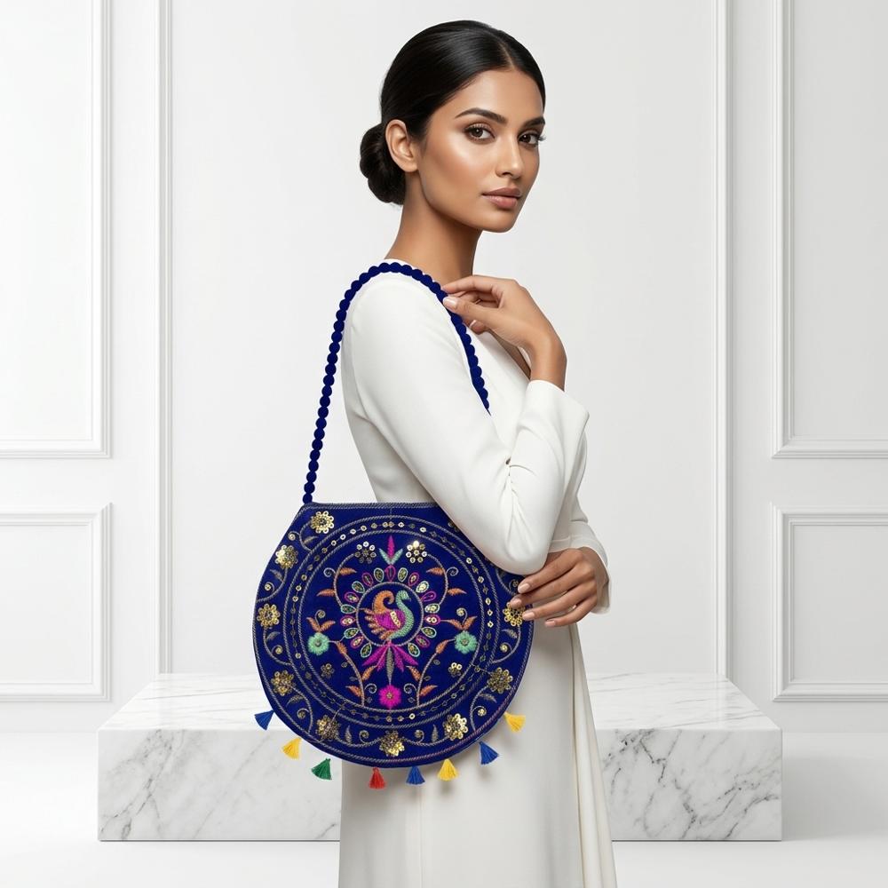 Designer Crossbody Peacock Bag for Women
