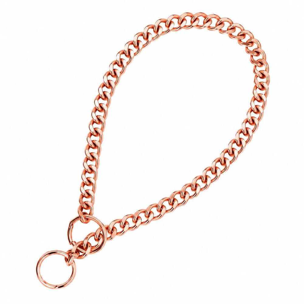 Dog Chain Choke Rose Gold