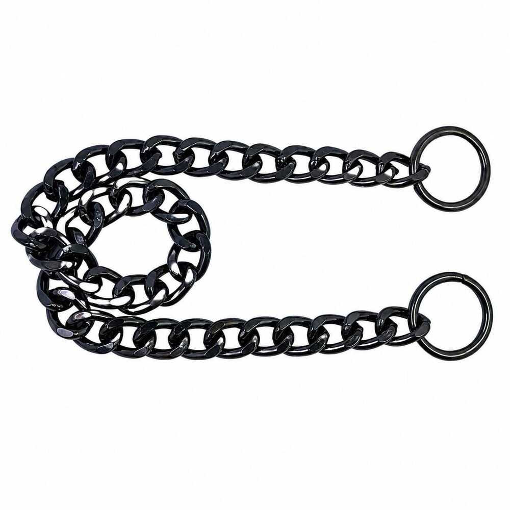 Dog Chain Choke Color Black