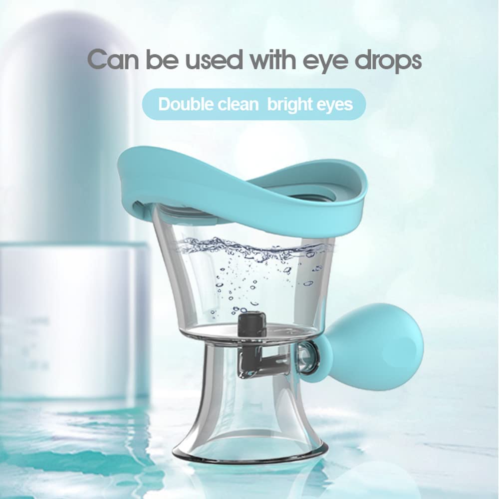 Portable Silicone Manual Air Pressure Eye Wash Cup