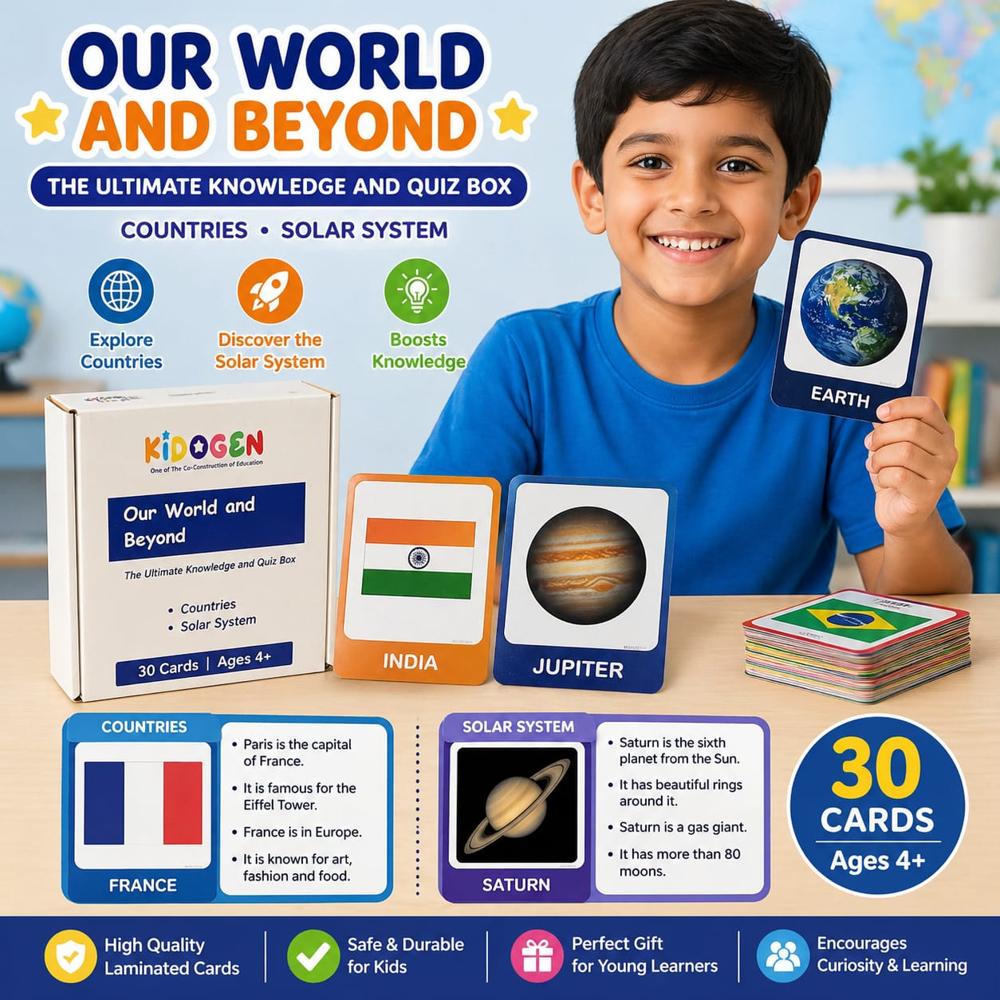 Our World And Beyond - Binding: Cards