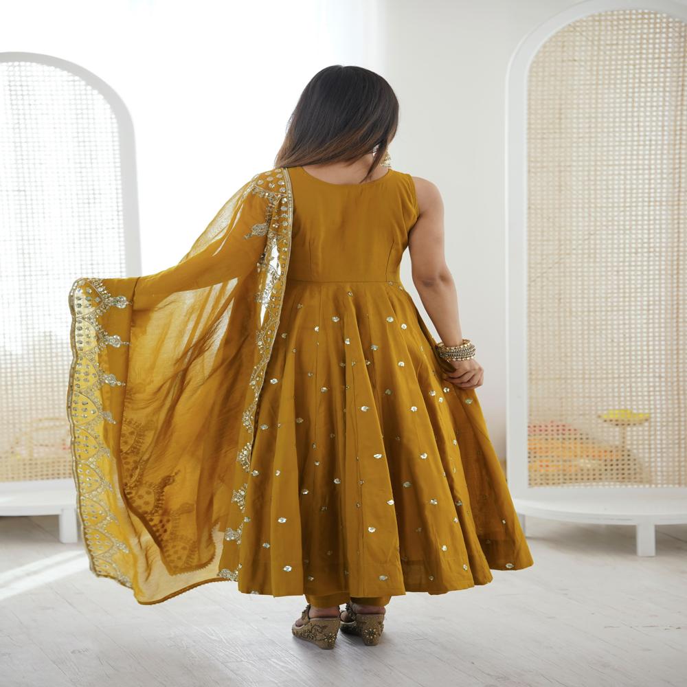 Anarkali gown