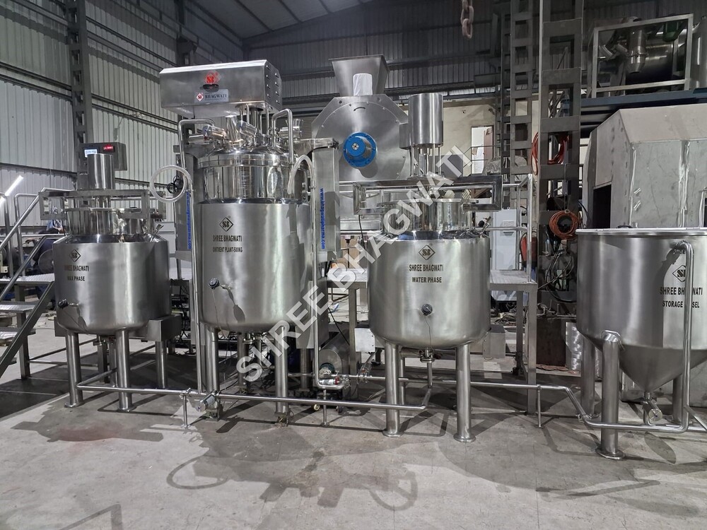 Liquid Detergent Manufacturing Plant - 2000 Ltr
