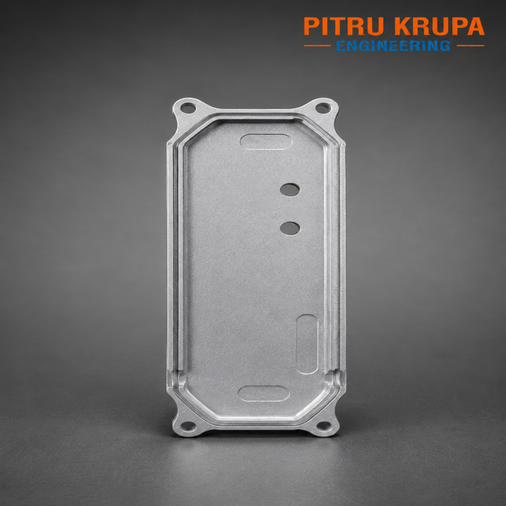 CNC Machined Aluminium Mounting Cover Plate