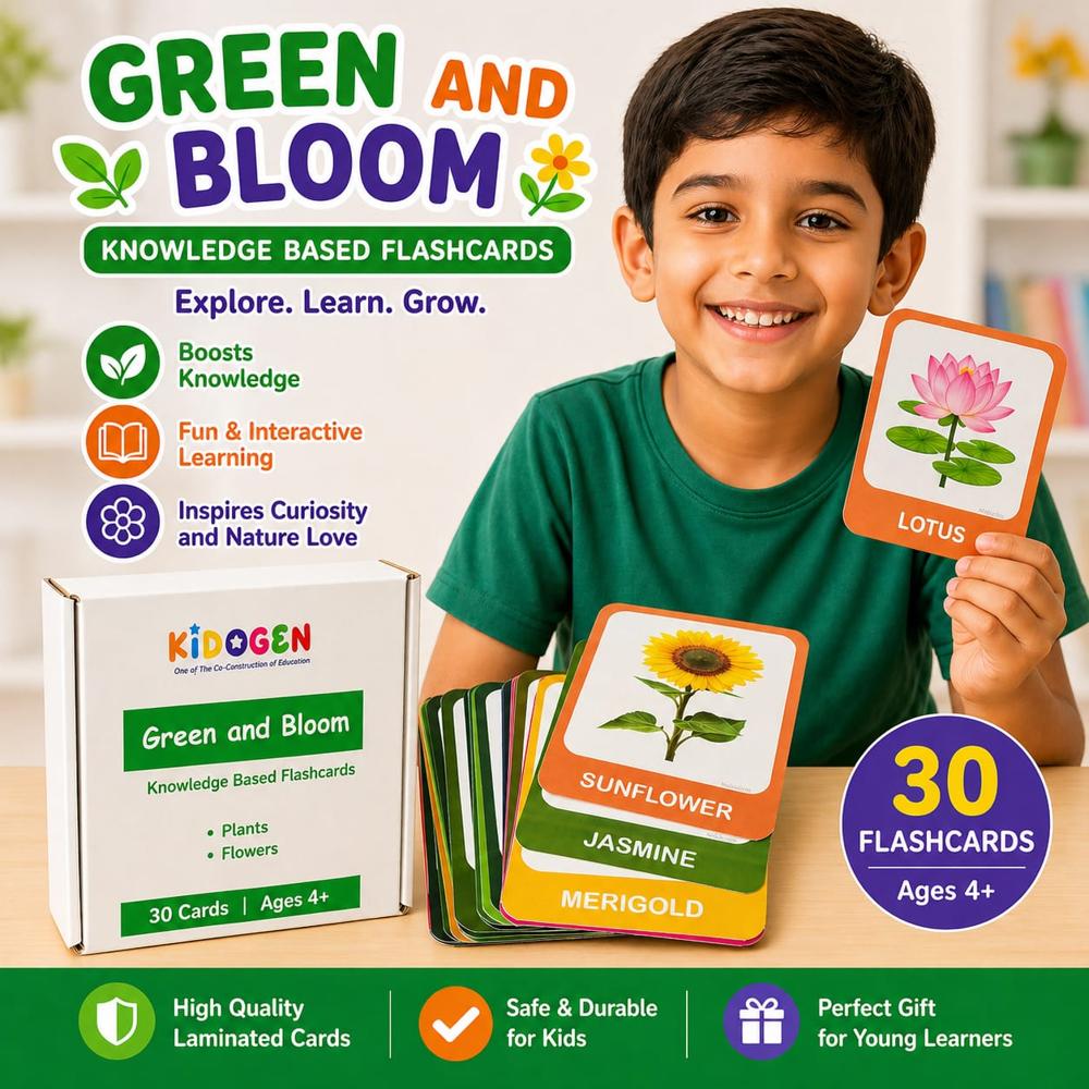 Green & Bloom - Binding: Cards