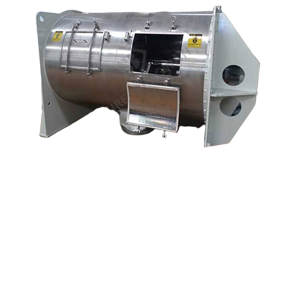 Jacketed Vacuum Rated Plough Shear Mixer Dryer - 1000 Ltr