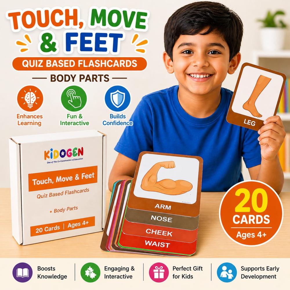 Touch,Move & Feet - Binding: Cards