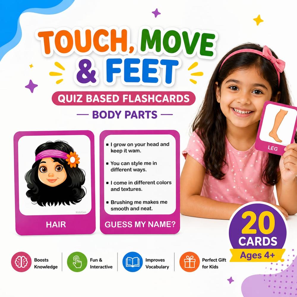 Touch,move & Feet - Binding: Cards
