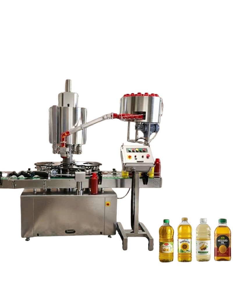 Rotary ROPP Cap Sealing Machine - single head