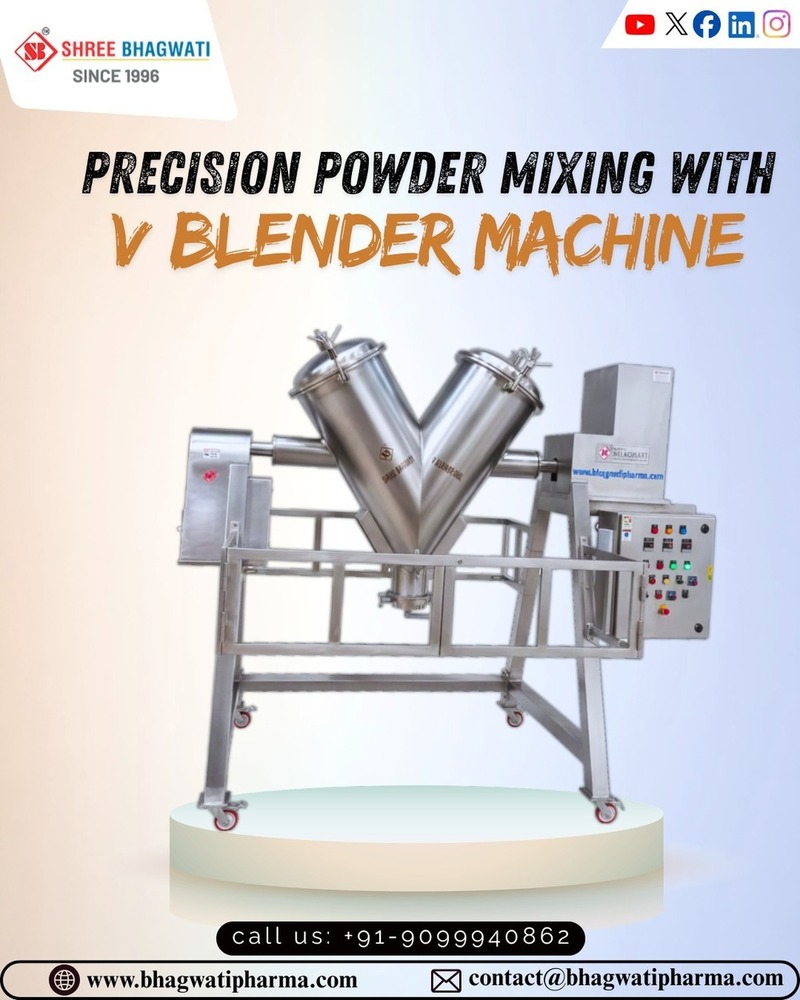 V MIXER - 100 Kgs