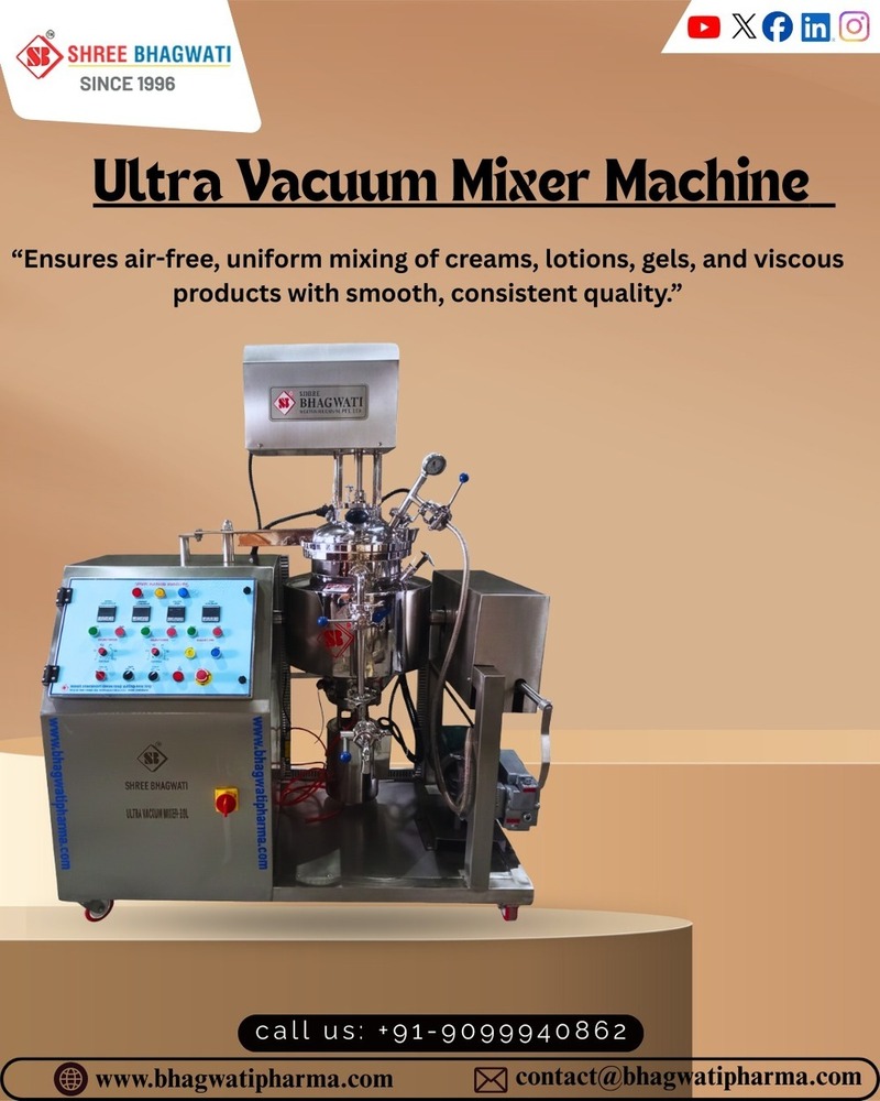 Ultra Vacuum Mixer 10 Kgs