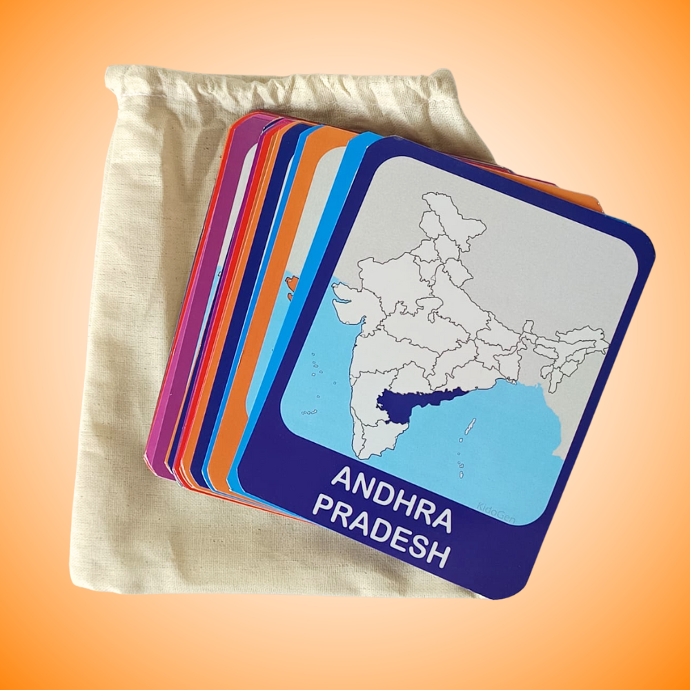 Exploring India - Binding: Cards