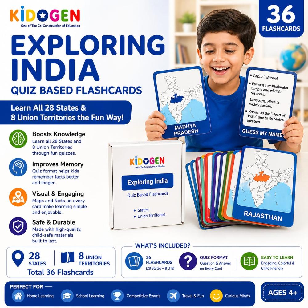 Exploring India - Binding: Cards