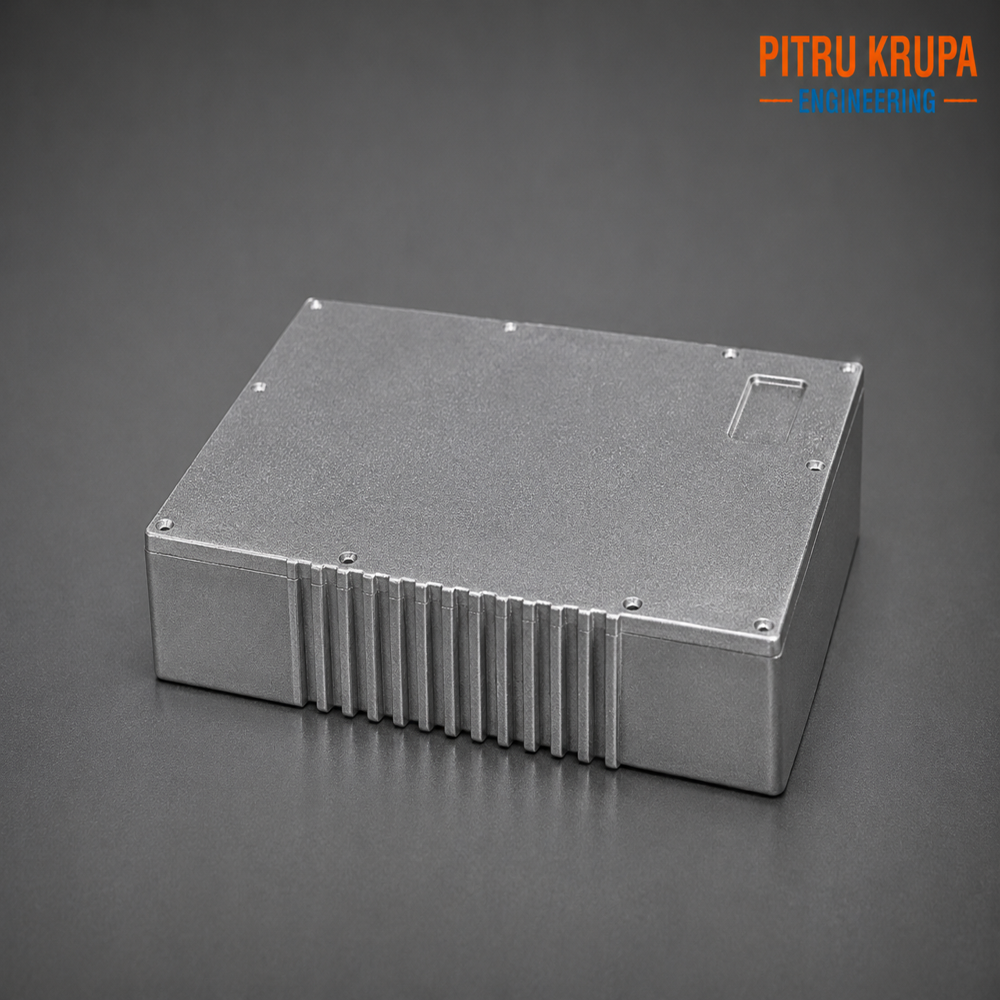 CNC Machined Aluminium Heat Sink Enclosure