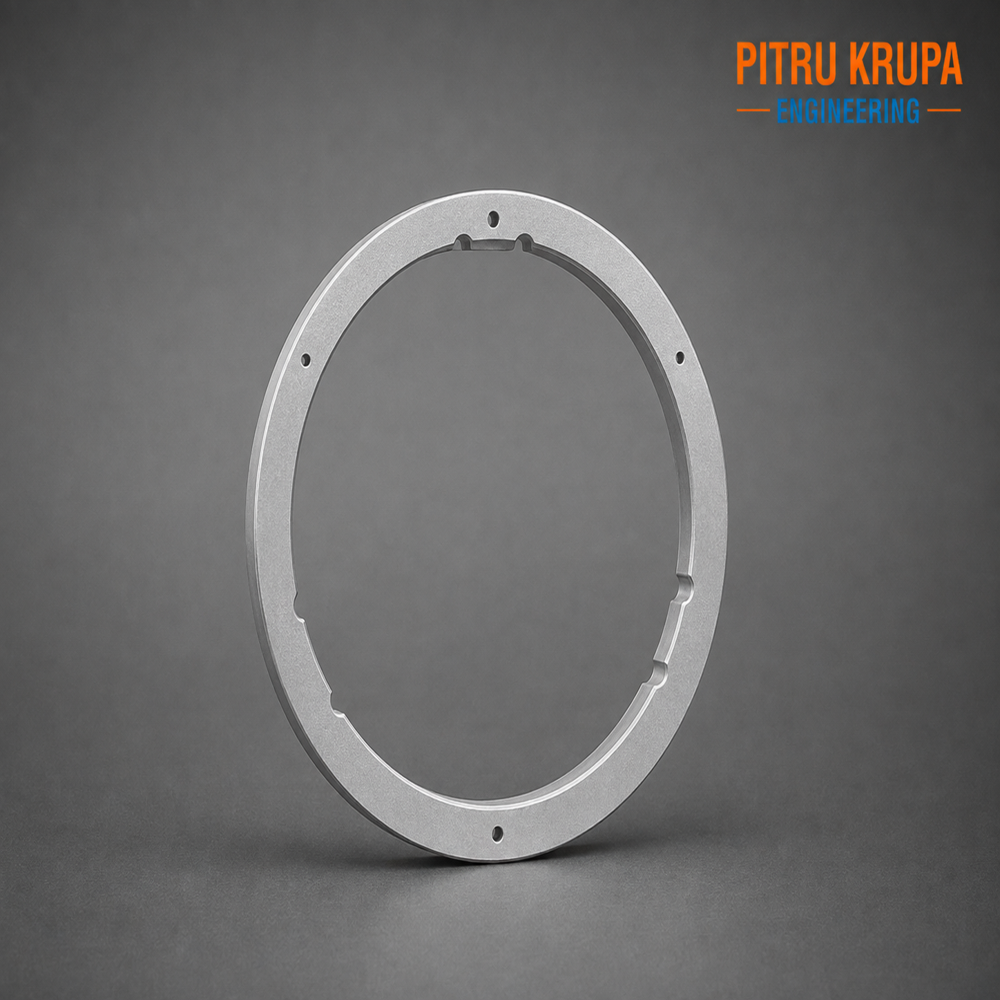 CNC Machined Aluminium Ring Flange