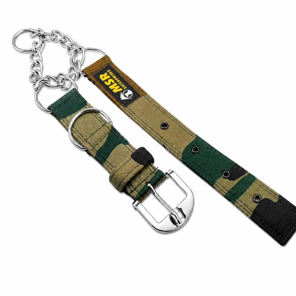 Dog Collar Choke Army