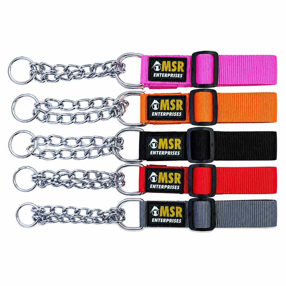 Dog  Collar Choke Adjustable