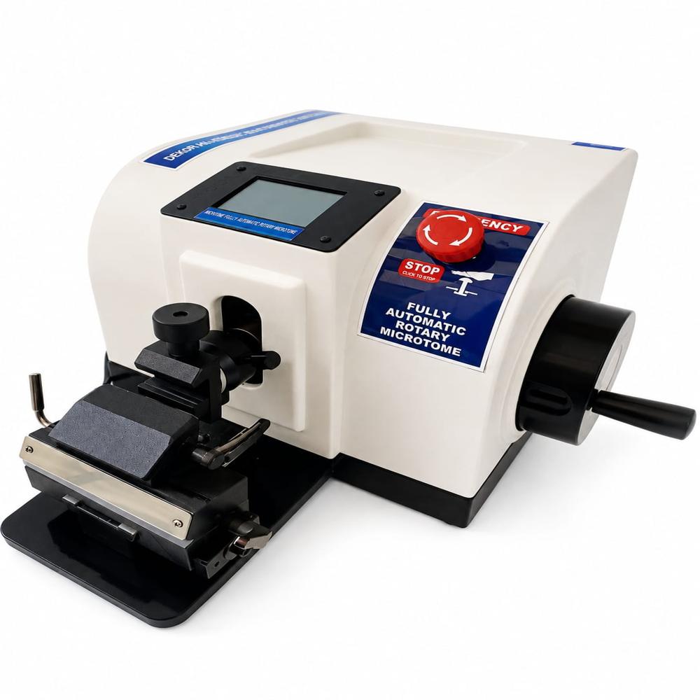 Fully Automatic Rotary Microtome - Precision Cutting Technology | Enhanced User Experience, Ergonomic Design, Reliable Performance