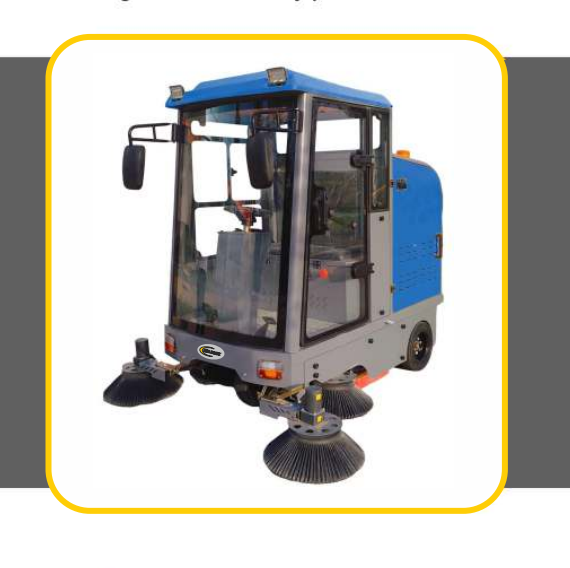 Ride On Sweeper - Crrs -180 - Material: Metal