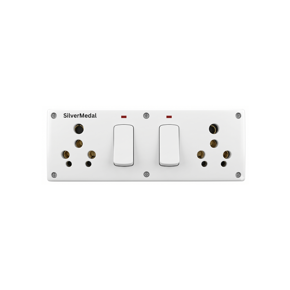 16 Amp Double Combined With Box
