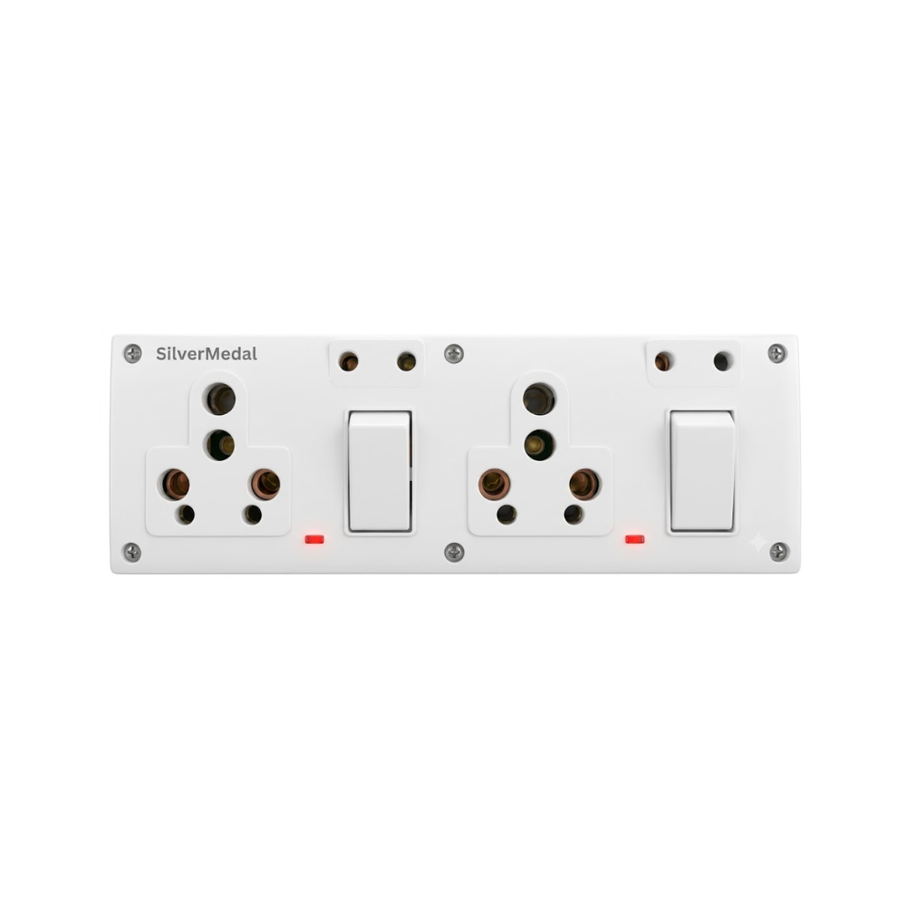 16 Amp Double Combined With Box
