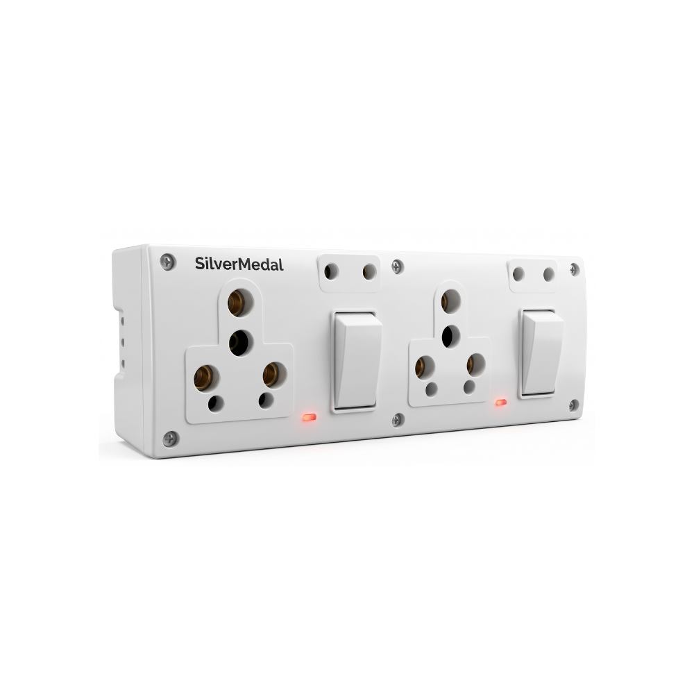 16 Amp Double Combined With Box