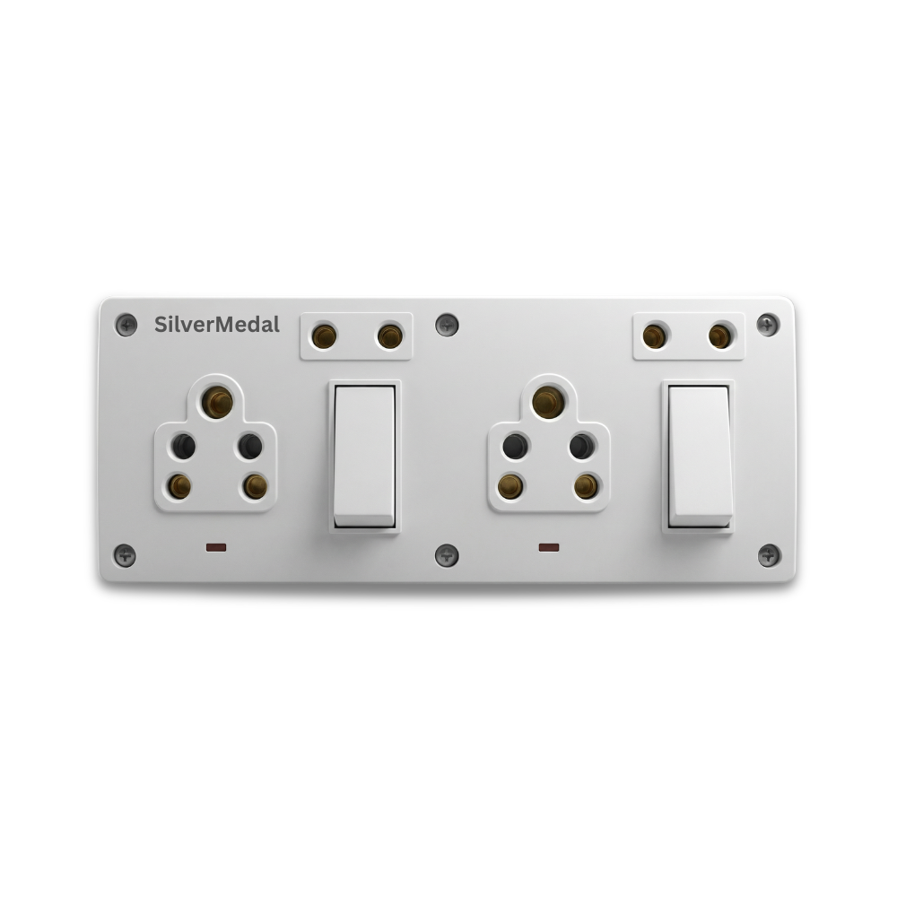 6 Amp Double Combined With Box