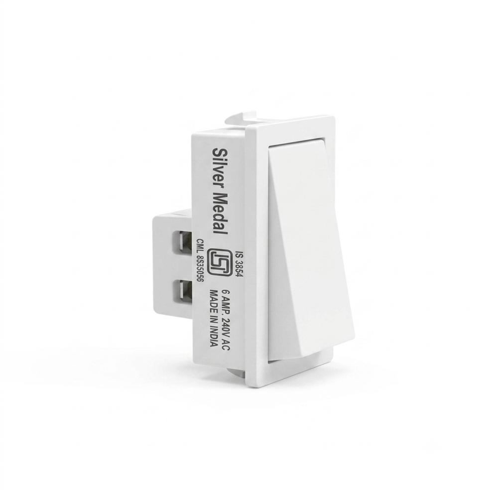 6AMP ONE WAY MODULAR JHULA SWITCH