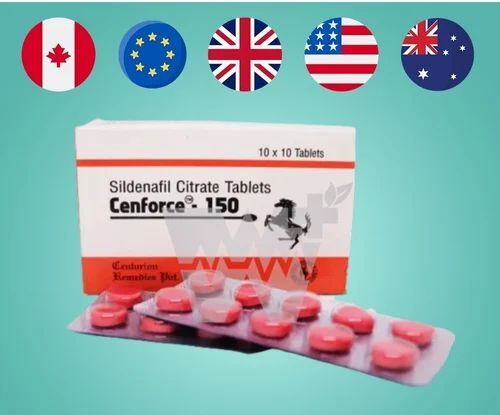 Cenforce 150 Sildenafil Citrate Tablet 150 mg
