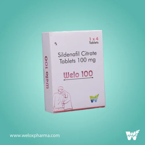 Welo 100 Sildenafil Citrate Tablets 100 Mg