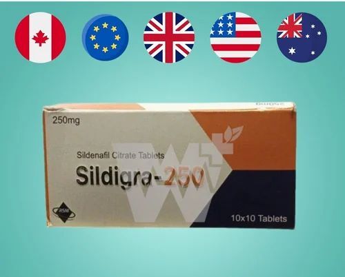 Sildigra 250 Sildenafil Citrate Tablets 250 mg