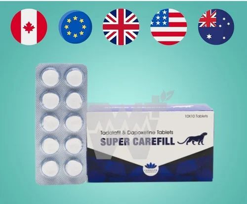 Super Carefill Tadalafil & Dapoxetine Tablet