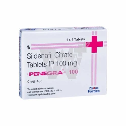 Penegra 100 Sildenafil Citrate Tablets 100 mg