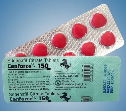 Cenforce 150mg Sildenafil Citrate Tablets
