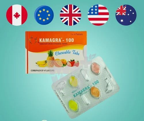 Kamagra Chewable 100 Mg Tablets