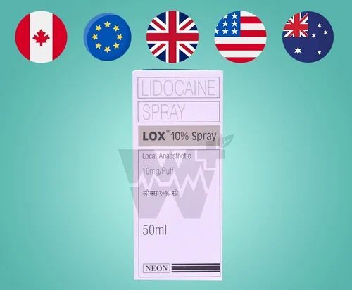 Lidocaine Lox Spray 50ml