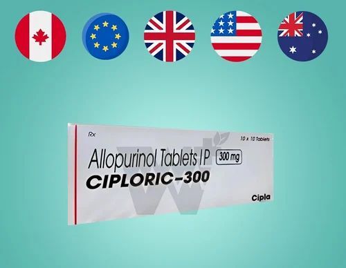 Ciploric Allopurinol 300mg Tablet