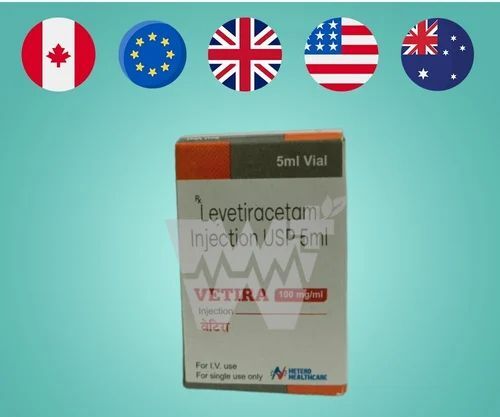 Vetira Levacetam Levetiracetam 5ml Injection