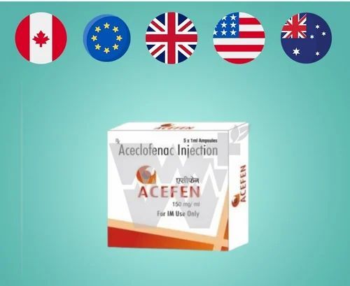 Acefen Aceclofenac Injection 150 Mg