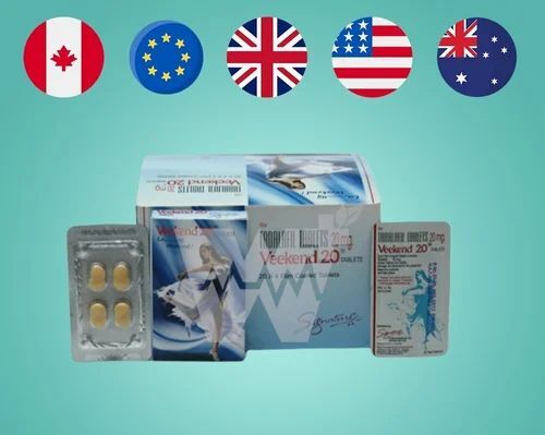Veekend-20 Tadalafil Tablets 20mg