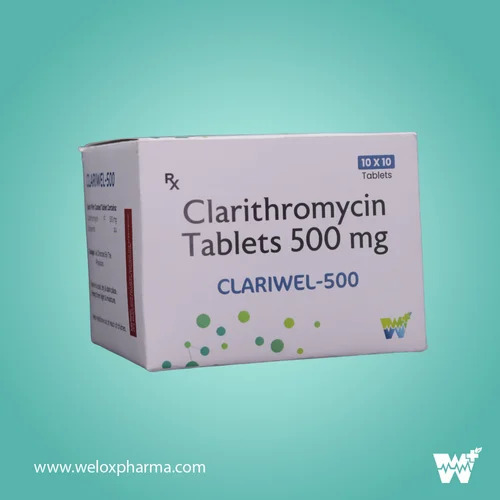 Clariwel Clarithromycin Tablets 500 mg