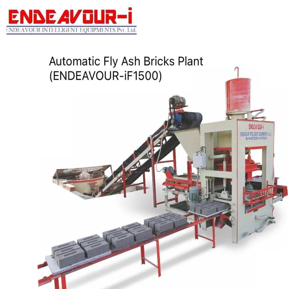 Automatic Fly Ash Brick Machine - Country Of Origin: India