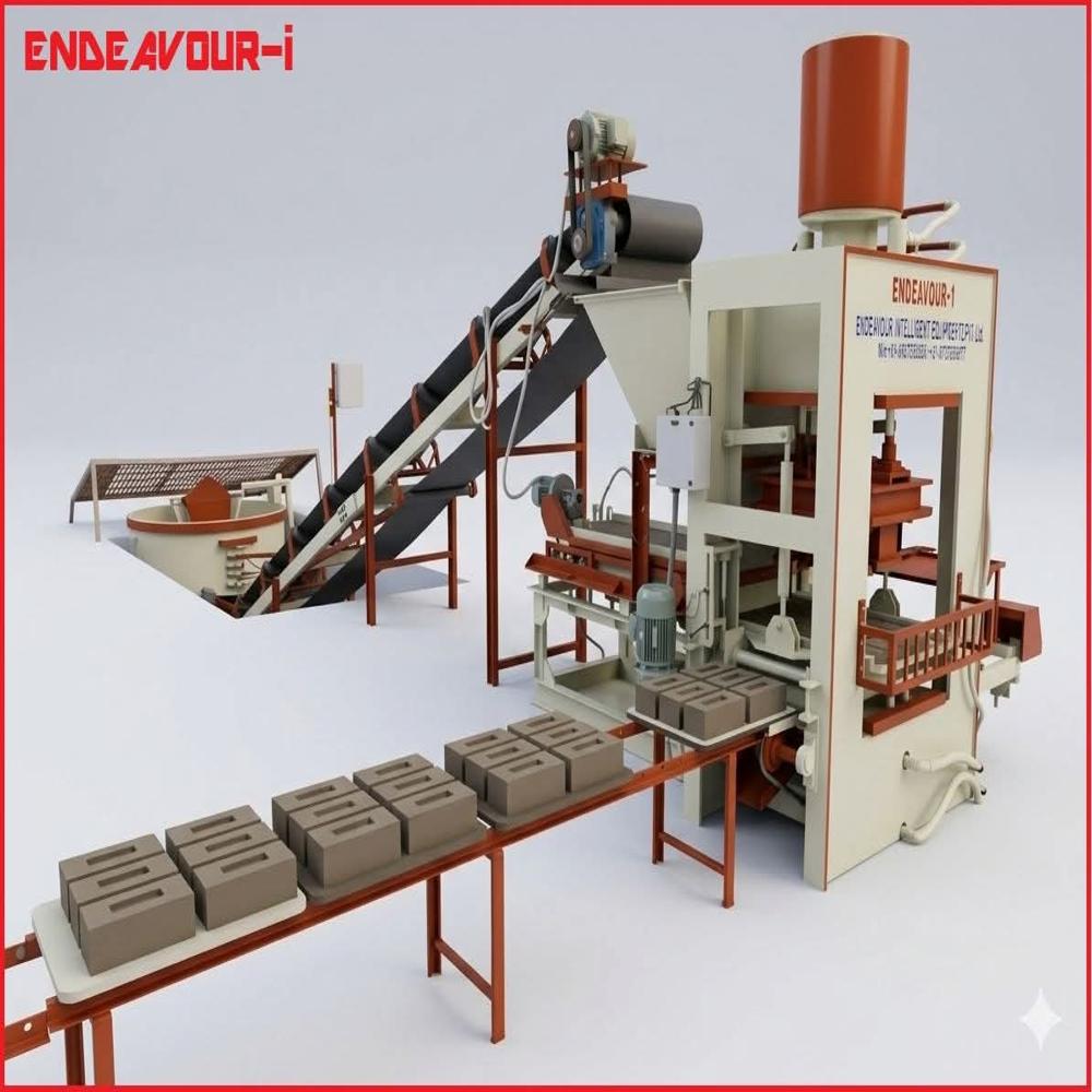 ENDEAVOUR-IF1500 Automatic Fly Ash Brick Plant