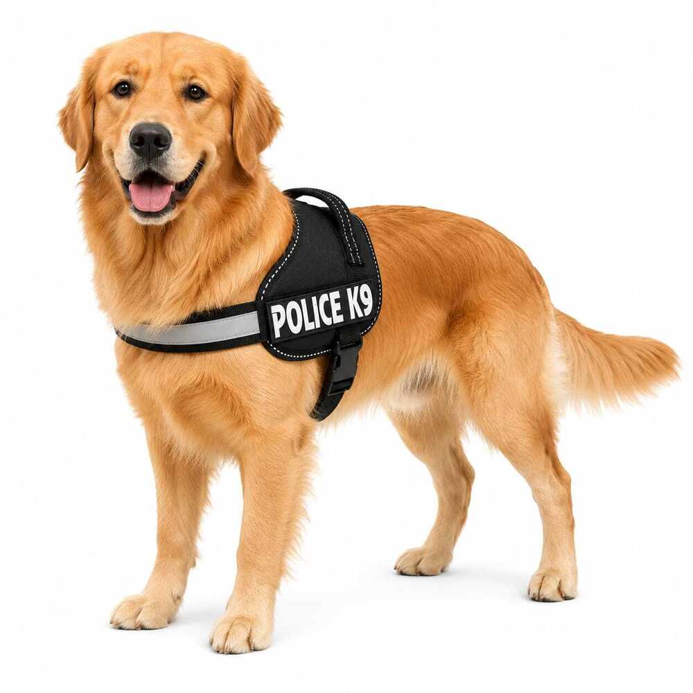 Dog Harness Police K9