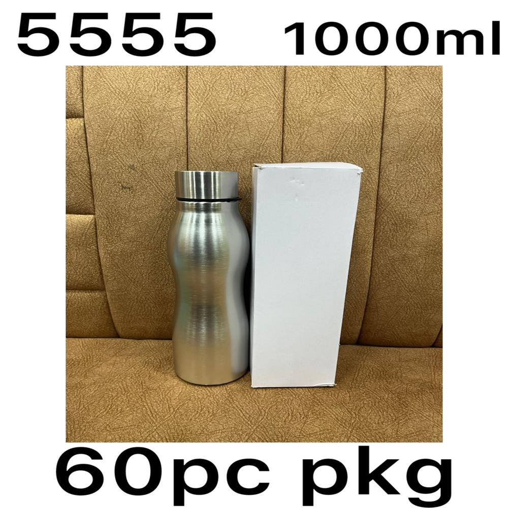 Belly Design Stainless Steel Water Bottle - Diameter: 7 Centimeter (Cm)