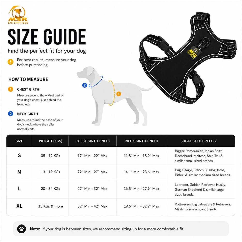 Dog Harness Chest Single Layer Dog