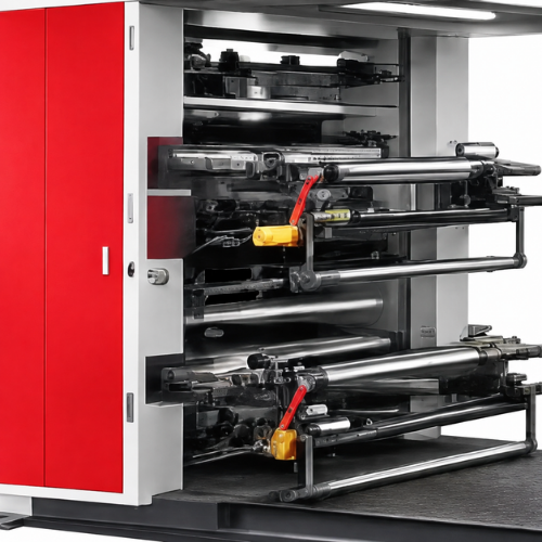 Hdpe Bag Printing Machine - Film Material, 20 Inches Width, 2 To 8 Colors | 100 Printing Speed, Plc Control, Fully Computerized, Automatic System